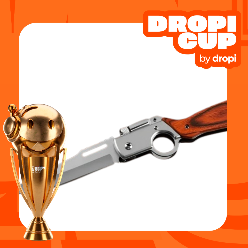 CUCHILLO AK 47 Drops. Dropi Cup.